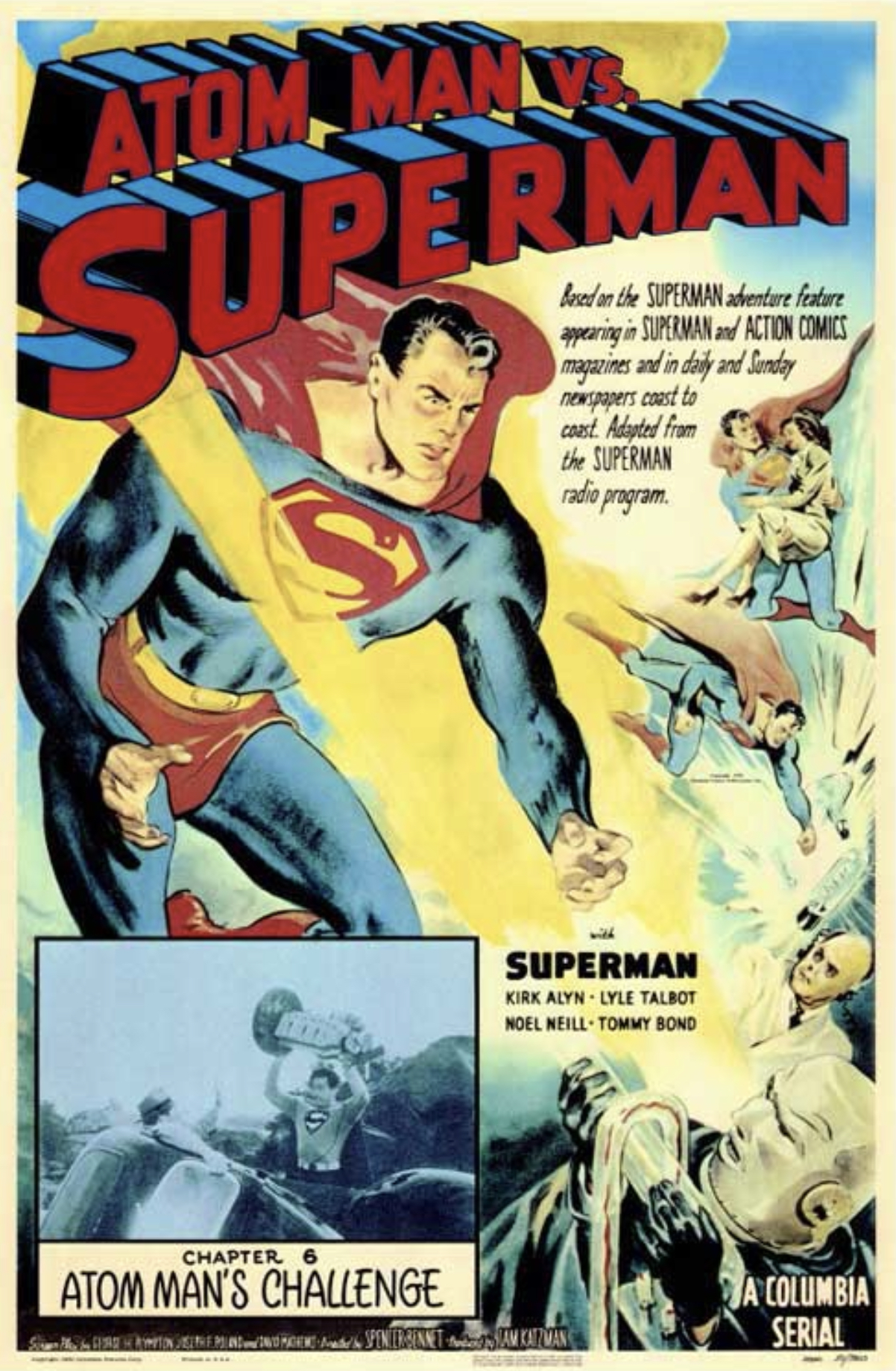Atom Man vs Superman